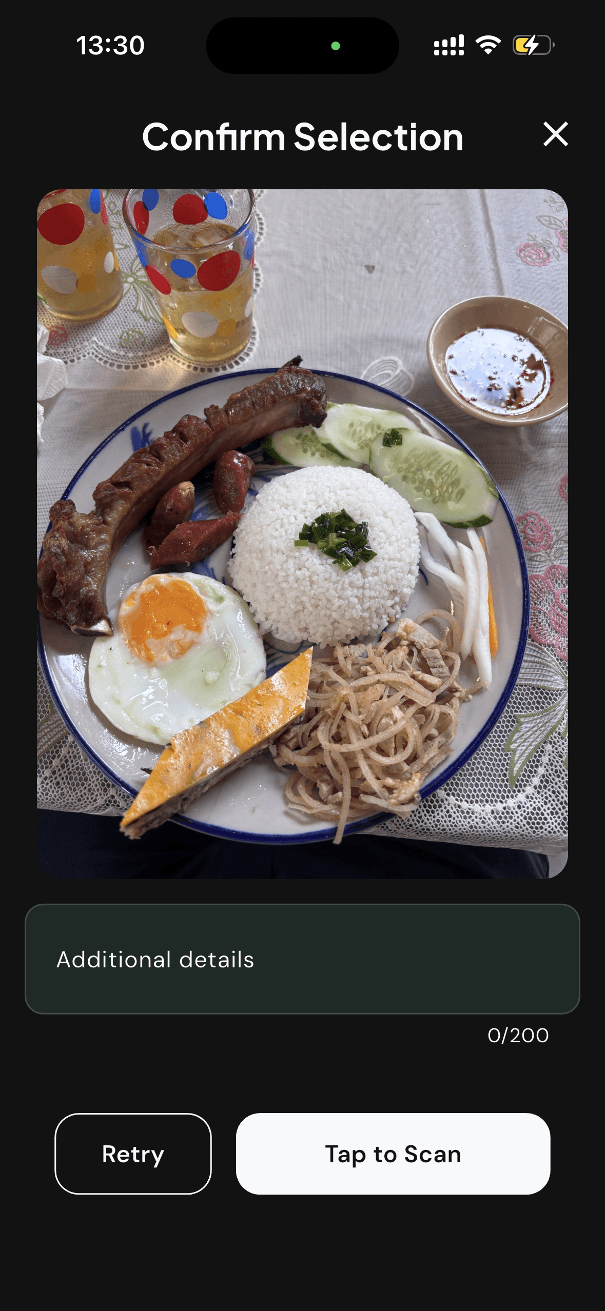 Ghi bữa ăn siêu nhanh screenshot